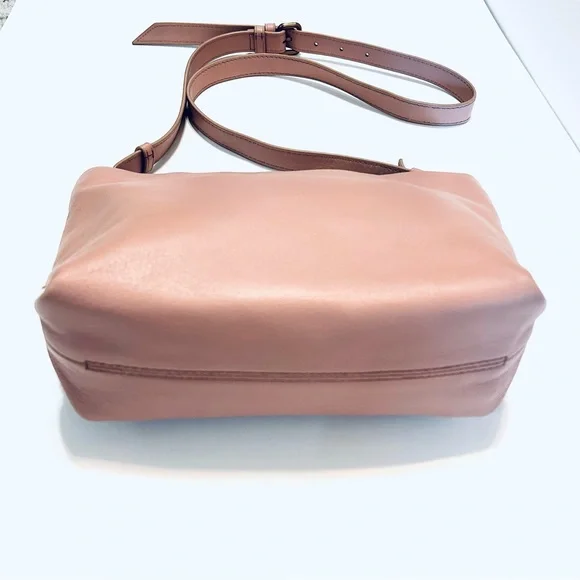 J. Crew Oslo Blush Soft Leather Crossbody Bag Excellent Condition - Picture 5 of 12
